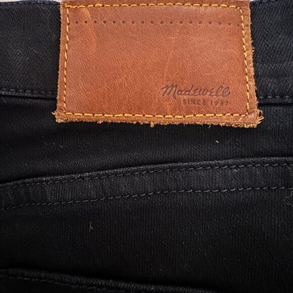 Madewell ‘Skinny Skinny’ Zip Ankle Jean in Rebel Wash Size 26 - Picture 10 of 12